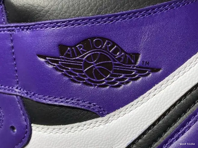 Rep Jordan 1 Court High Air Purple 555088-500 OG 0325